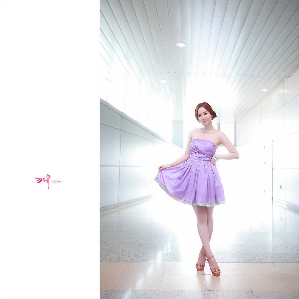 2015韩国国际车展靓丽车模Kim Ye Ha